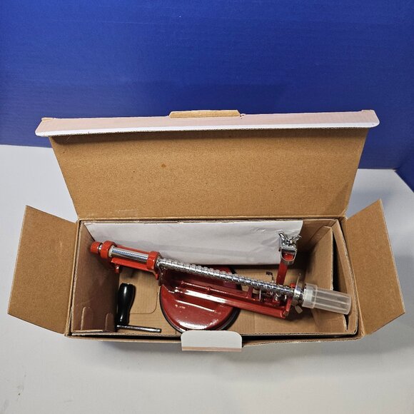 NIB Norpro #866R Apple Master With Vacuum Base Slicer And Corer Pares Apples - Picture 4 of 8